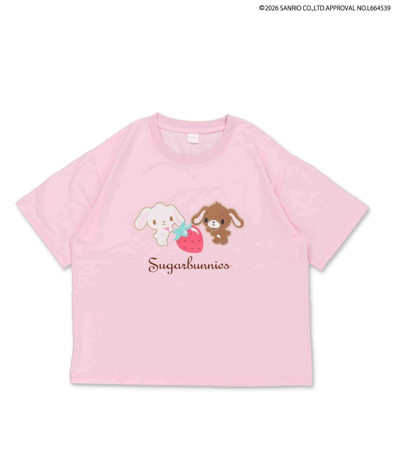 Babylclub SPINNS サンリオ シュガーバニーズ Tシャツ シュガーバニーズ×SPINNS』プリントTシャツ | SPINNS WEB STORE