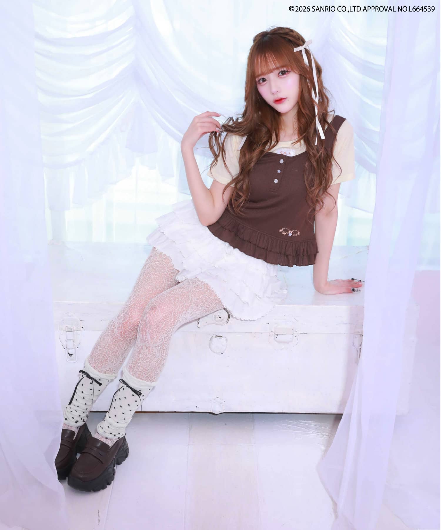 シュガーバニーズ×SPINNS』レースタグシアーカットソー | SPINNS WEB