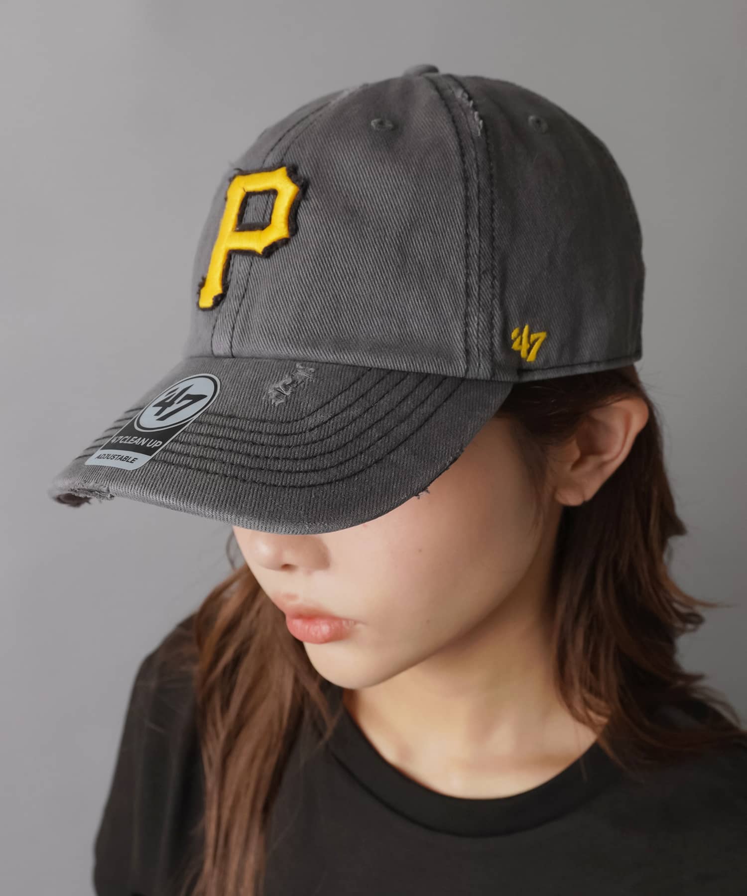 ≪'47/フォーティーセブン≫ダメージローキャップ/MLB | SPINNS WEB
