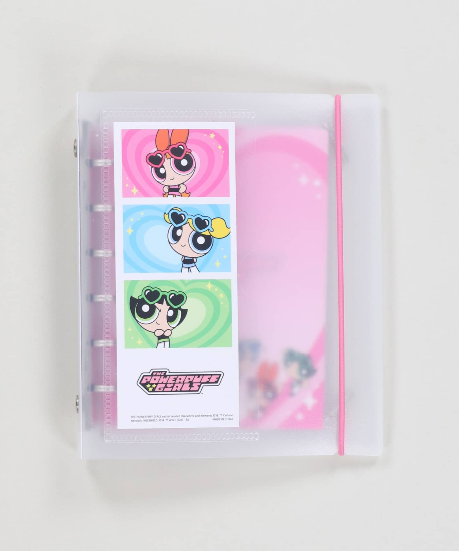 シール帳　完成品　パワーパフガールズ ≪パワーパフガールズ≫スキペタシールバインダー/6穴バインダー