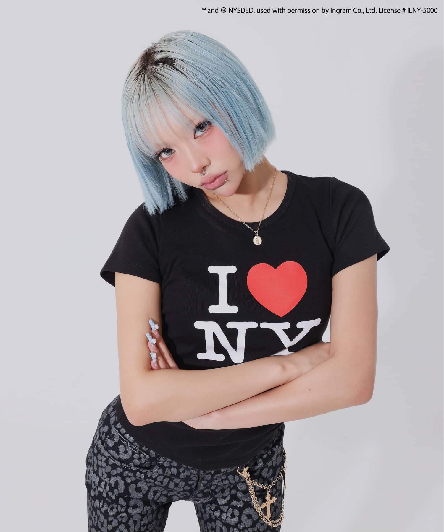 I LOVE NY/アイラブニューヨーク】ピタTシャツ | SPINNS WEB STORE