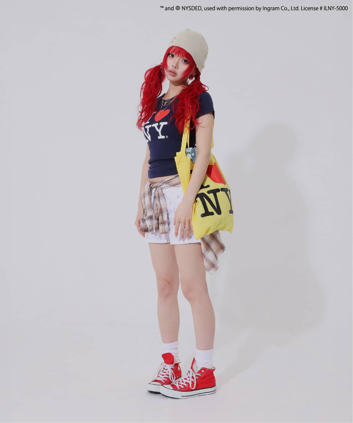 I LOVE NY/アイラブニューヨーク】ピタTシャツ | SPINNS WEB STORE