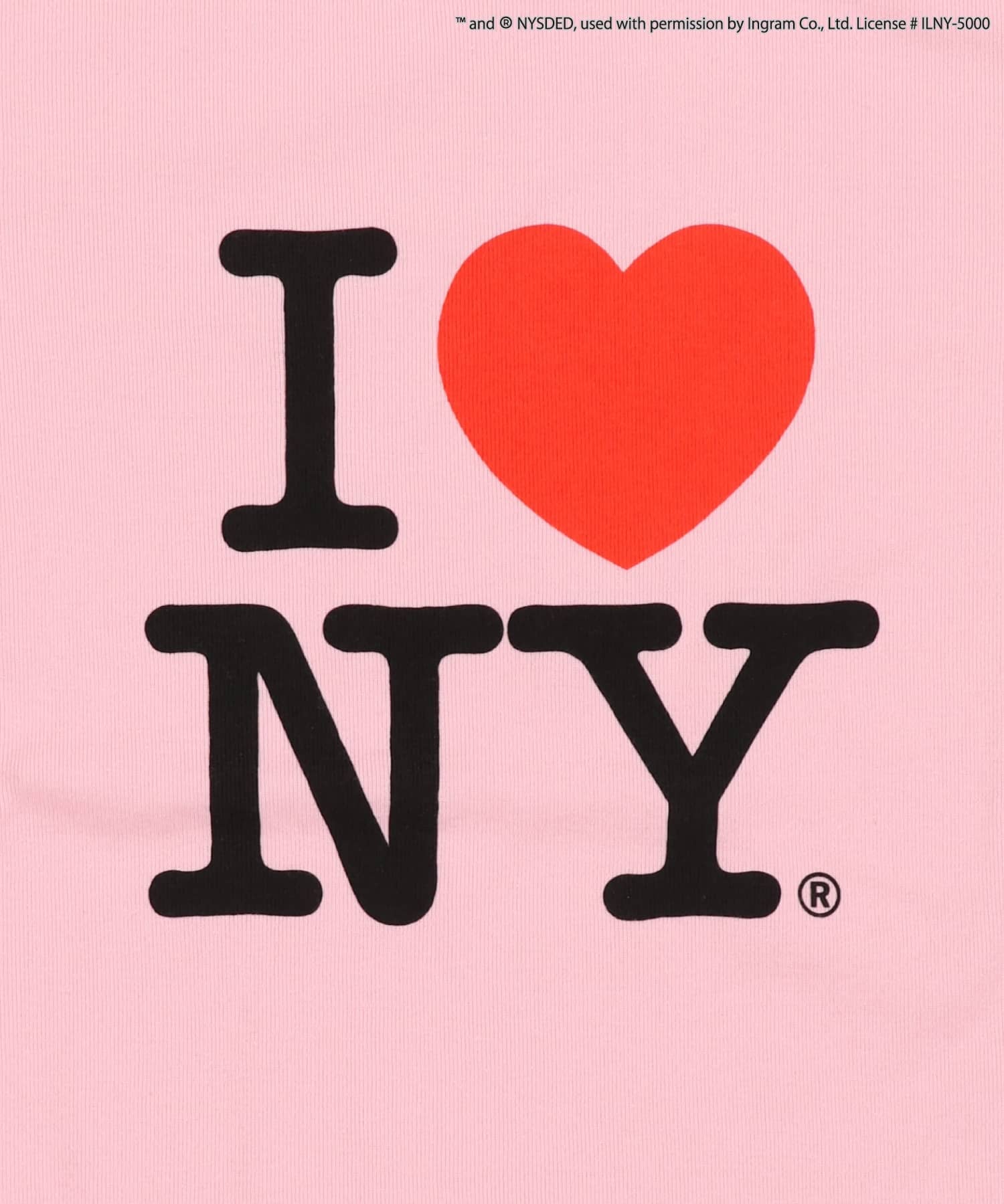 I LOVE NY/アイラブニューヨーク】ピタTシャツ | SPINNS WEB STORE