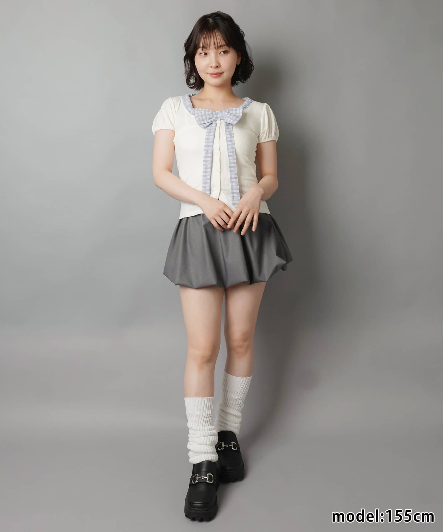バルーンミニスカート/ベルト付き | SPINNS WEB STORE | SPINNS