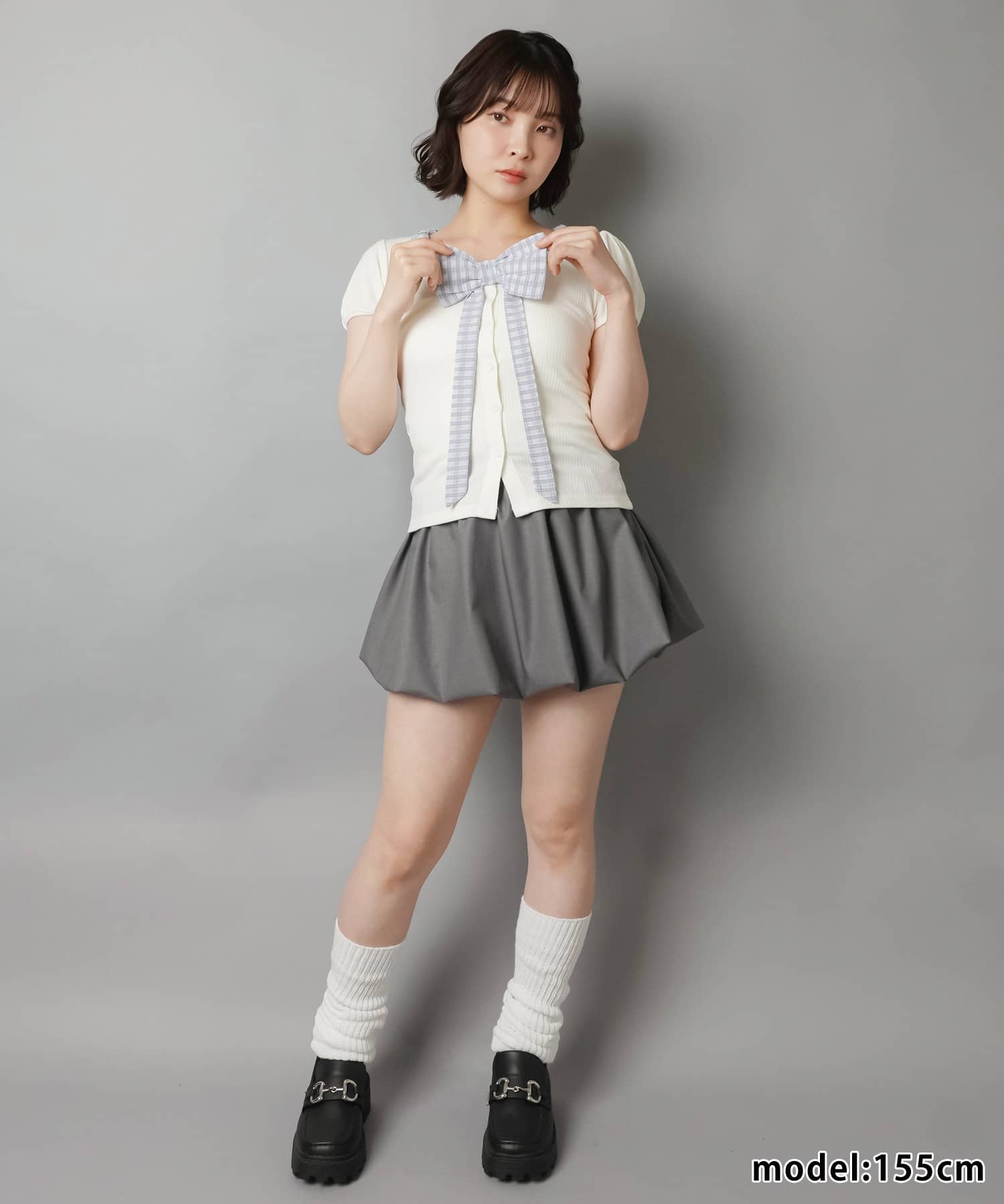 バルーンミニスカート/ベルト付き | SPINNS WEB STORE | SPINNS