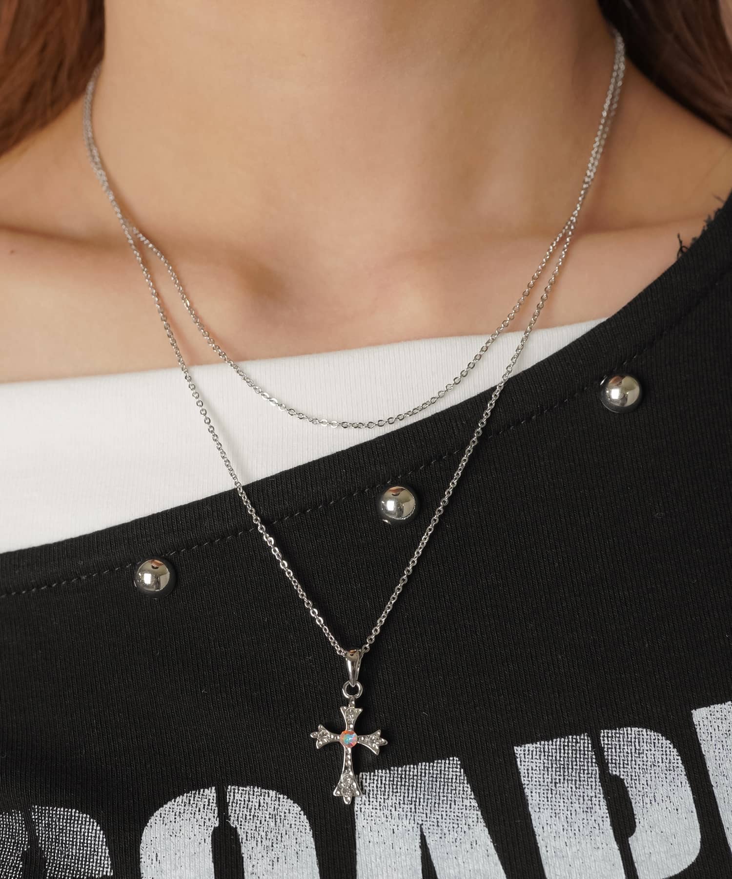 細ネックレス/2連シルバー/全6種＜メール便対応＞ | SPINNS WEB STORE
