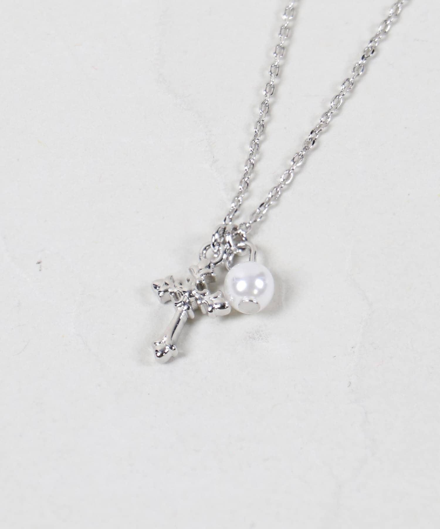 細チェーンネックレス/ミニパール＜メール便対応＞ | SPINNS WEB STORE