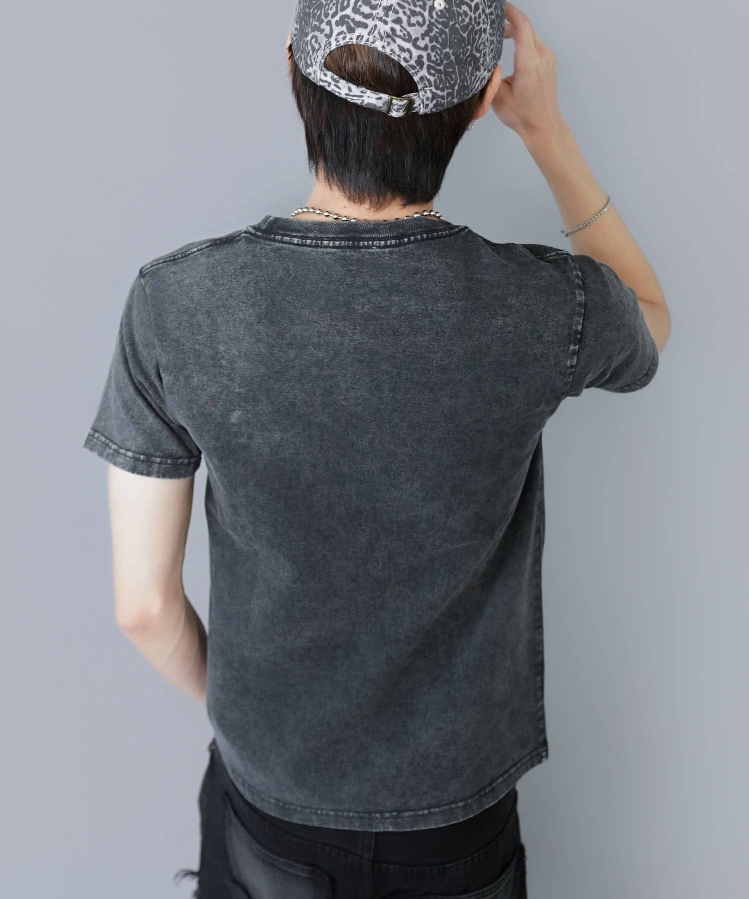 短丈半袖Tシャツ/ラインストーンロゴ | SPINNS WEB STORE | SPINNS
