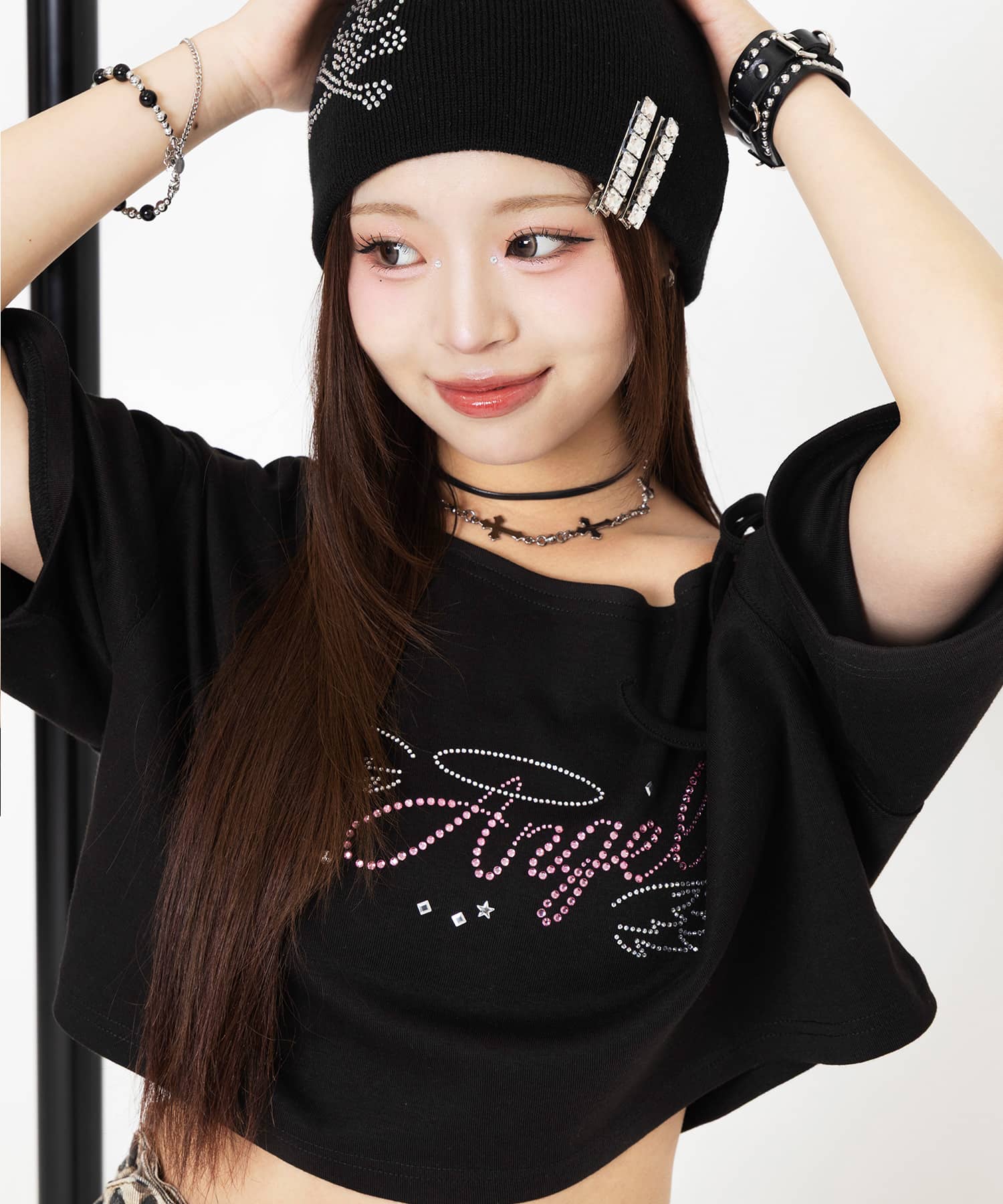 YUMA×SPINNS』 2set クリスタルヘアピン《5月20日頃発送》 | SPINNS