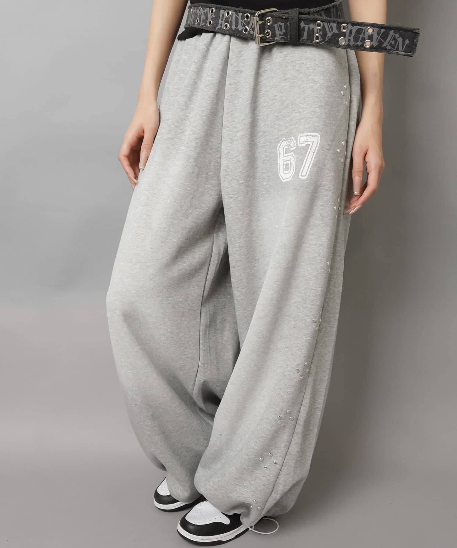 裏毛スウェットパンツ/スタッズ67/#バディガール | SPINNS WEB STORE