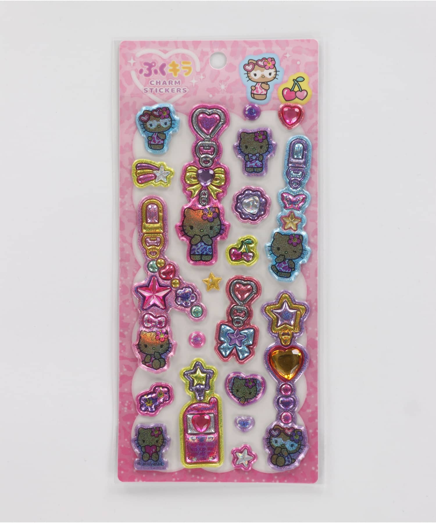 40%OFF】≪サンリオ≫ぷくキラチャームステッカー/シール＜メール便