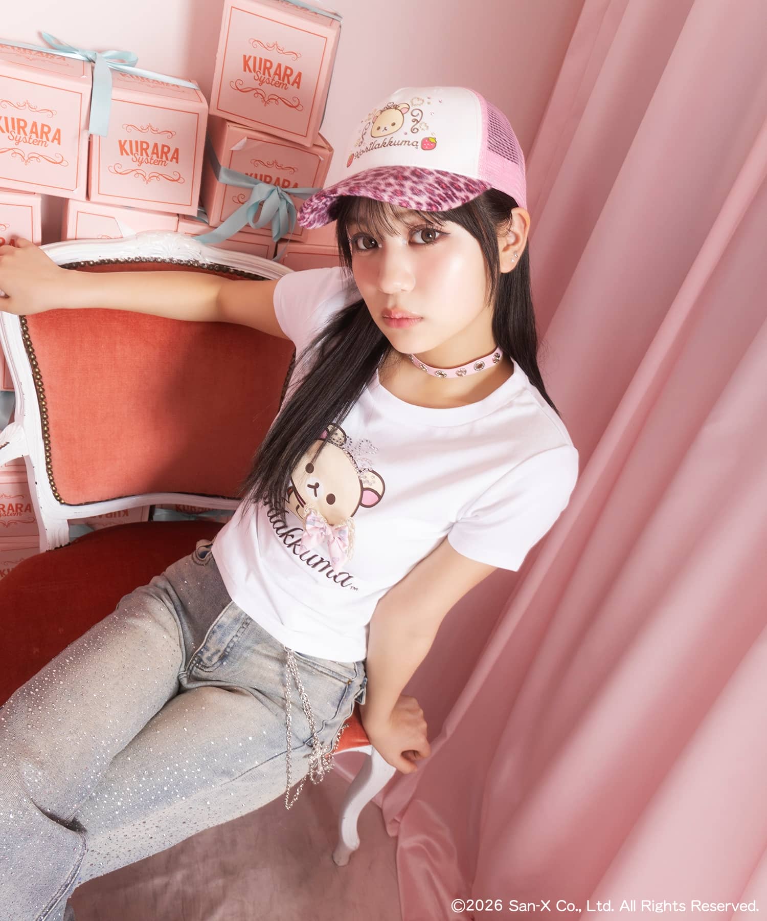 コリラックマ×SPINNS』メッシュキャップ #姫ギャル | SPINNS WEB STORE