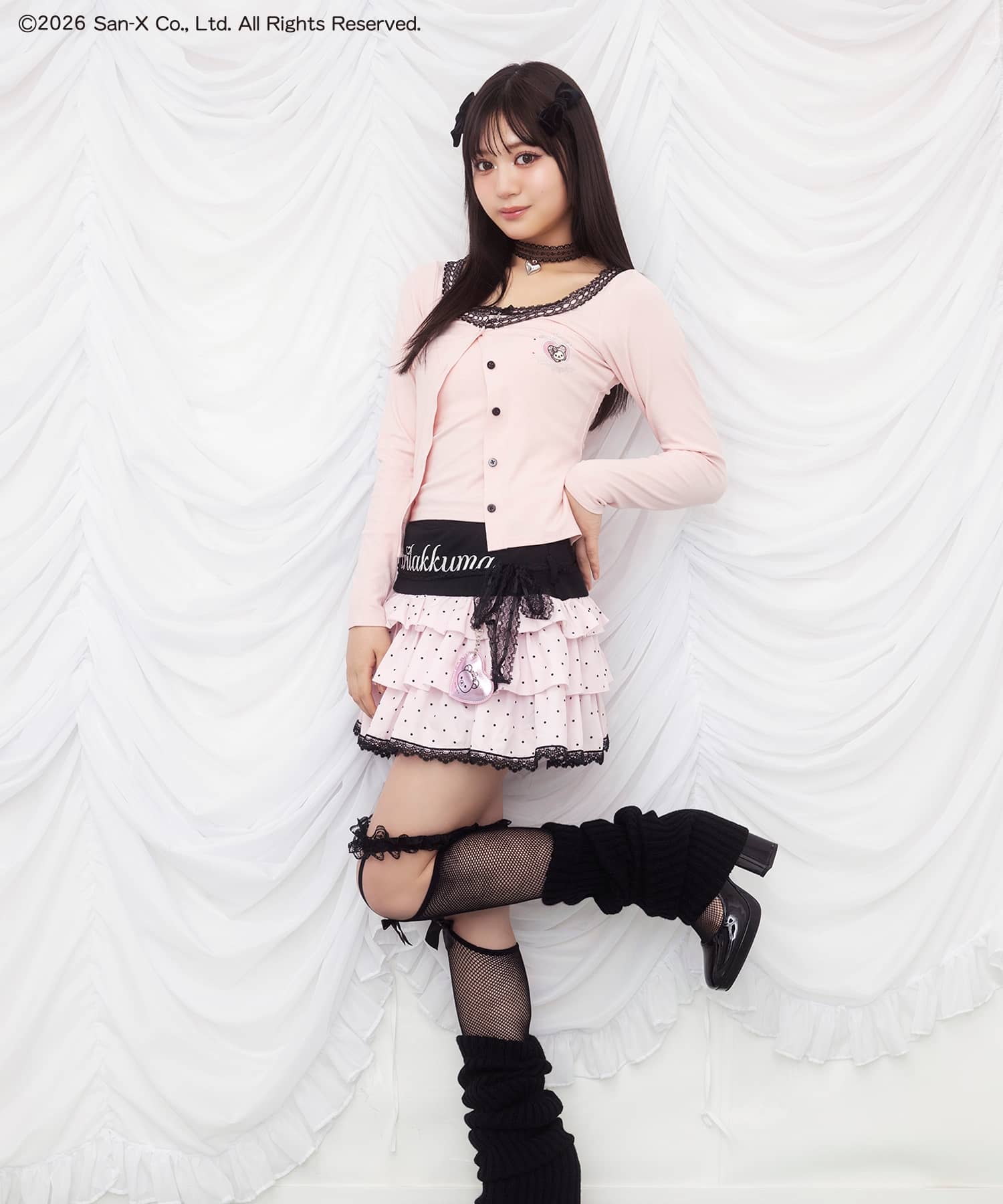 コリラックマ×SPINNS』太リブウエストミニスカート #姫ギャル | SPINNS