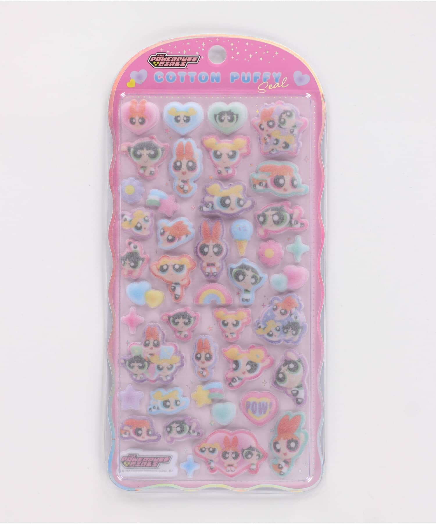 正規品 コットンパフィーシール 12種 トイストーリー キティ パワパフ 新作 46%OFF】キャラクターコットンパフィーシール/キティ/トムとジェリー