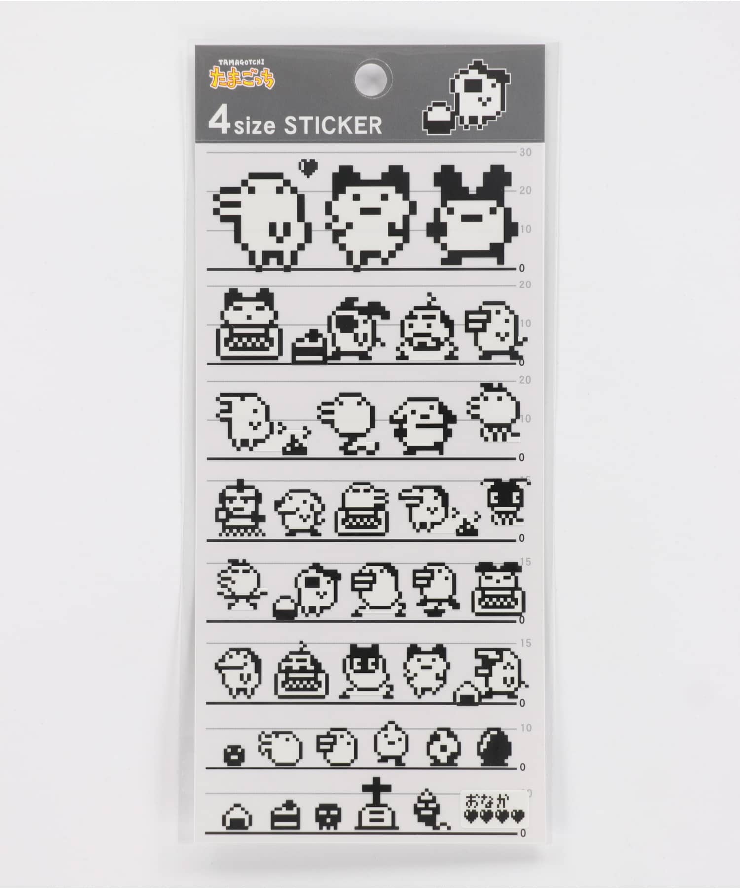 ≪たまごっち≫4サイズステッカー/シール/ドット＜メール便対応
