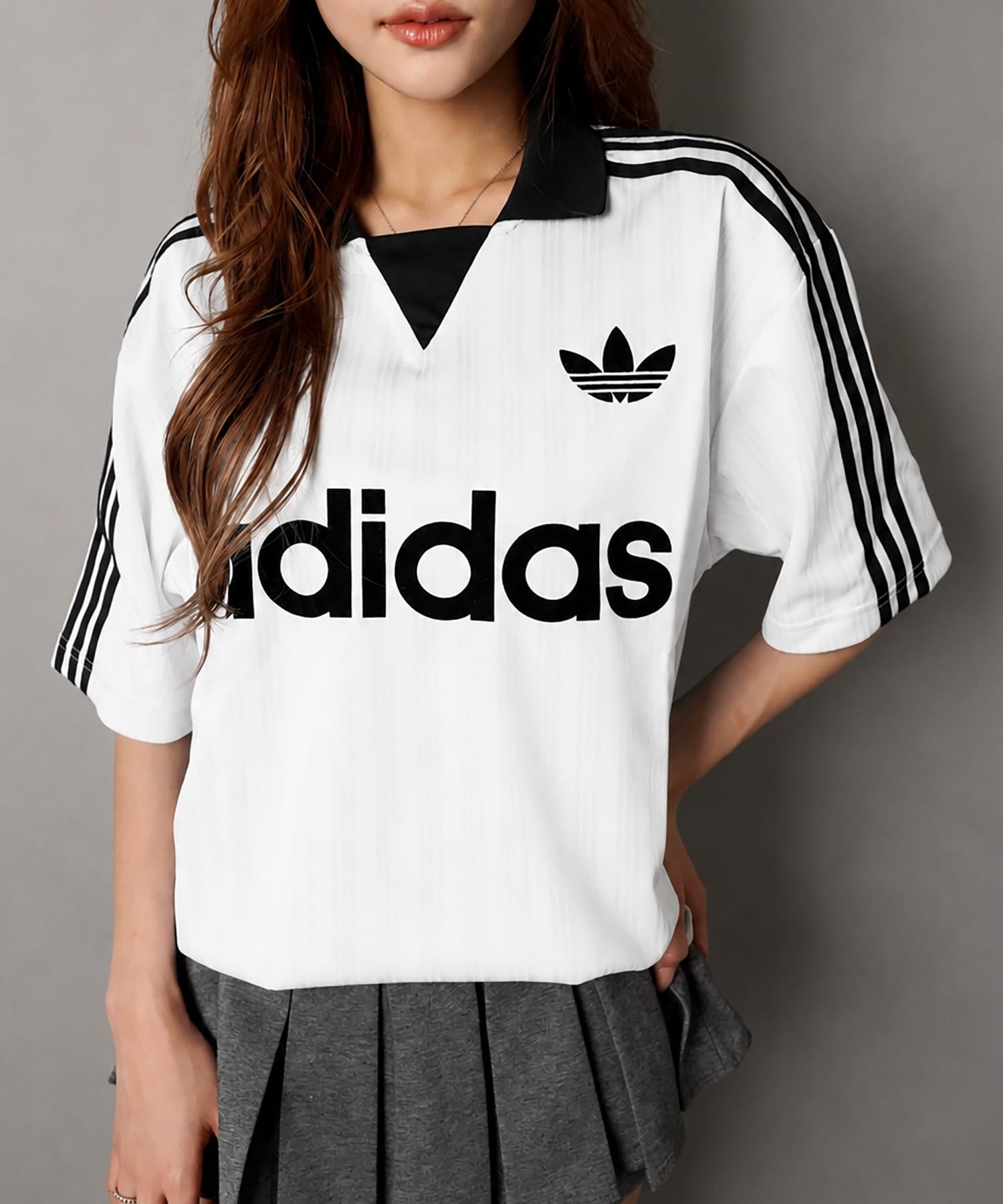 ≪adidas/アディダス≫半袖サッカーTシャツ/ユニフォーム風 | SPINNS