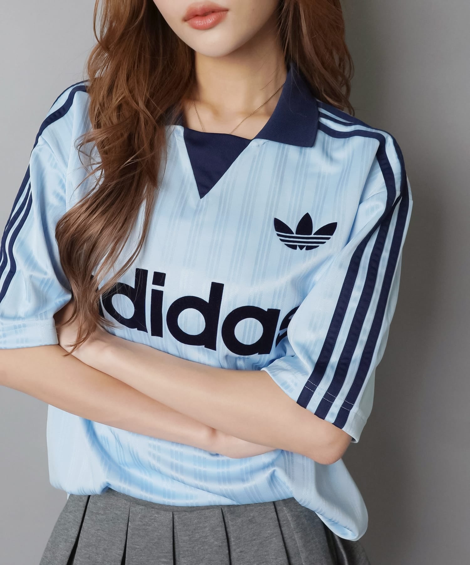 ≪adidas/アディダス≫半袖サッカーTシャツ/ユニフォーム風 | SPINNS