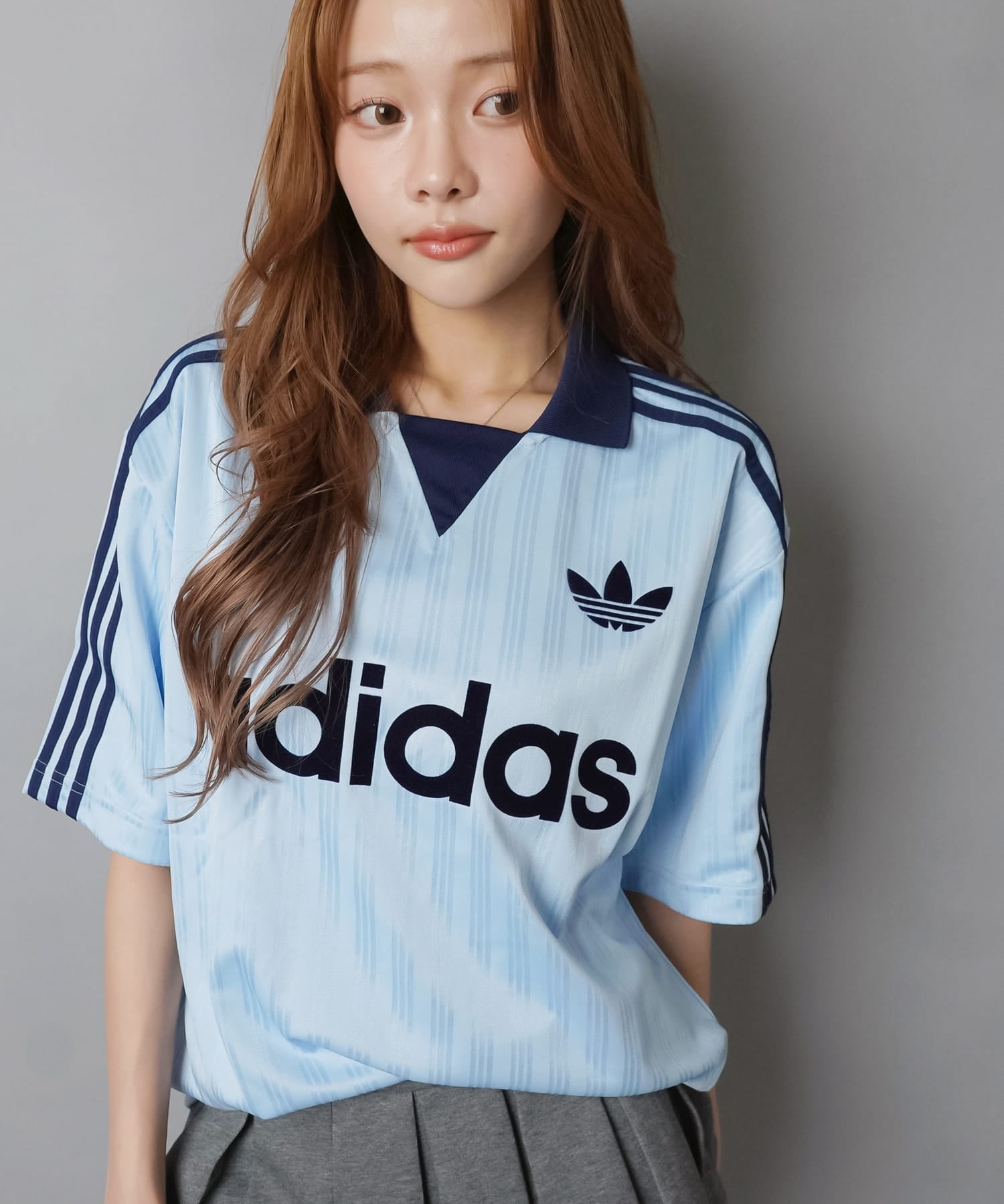 ≪adidas/アディダス≫半袖サッカーTシャツ/ユニフォーム風 | SPINNS