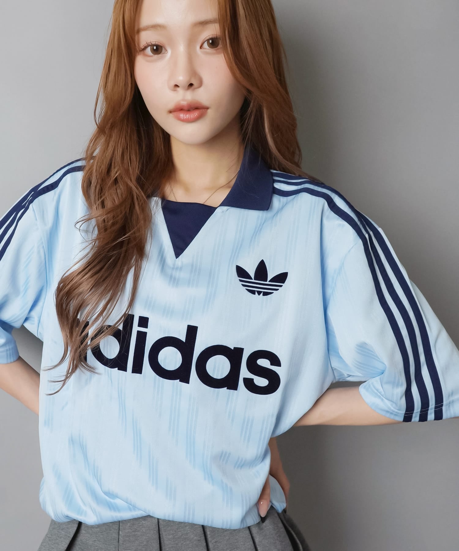 ≪adidas/アディダス≫半袖サッカーTシャツ/ユニフォーム風 | SPINNS