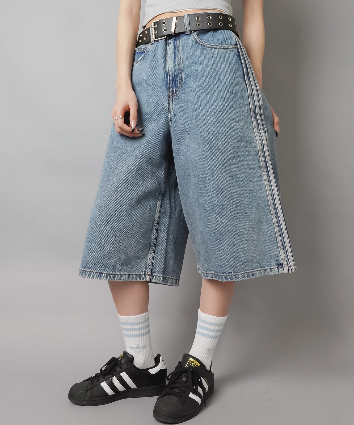 ≪adidas/アディダス≫デニムジョーツパンツ | SPINNS WEB STORE