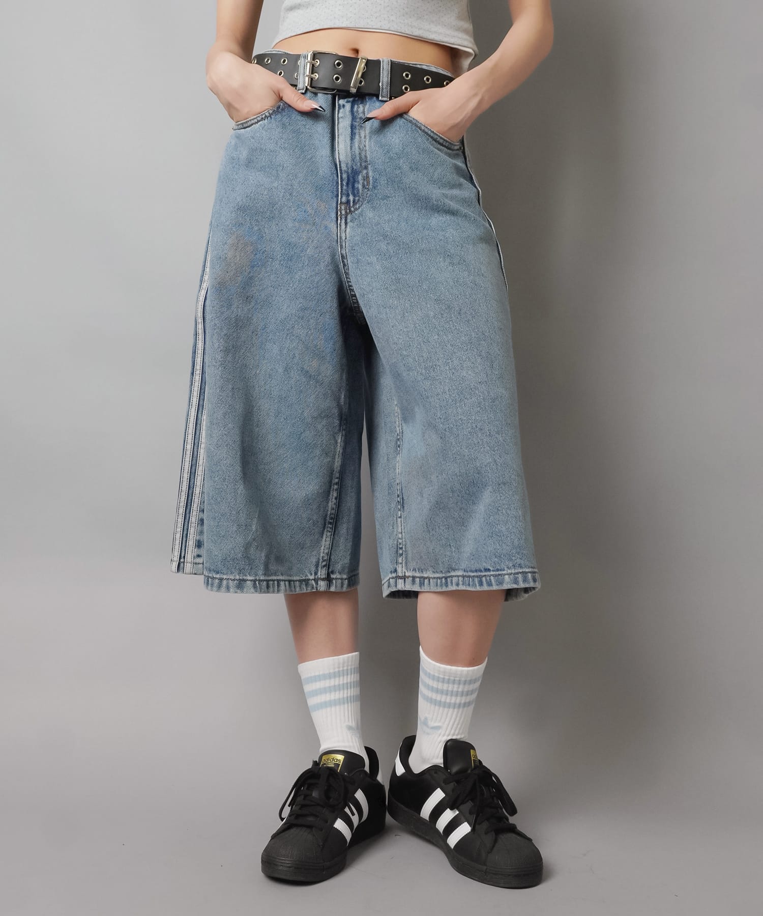 ≪adidas/アディダス≫デニムジョーツパンツ | SPINNS WEB STORE