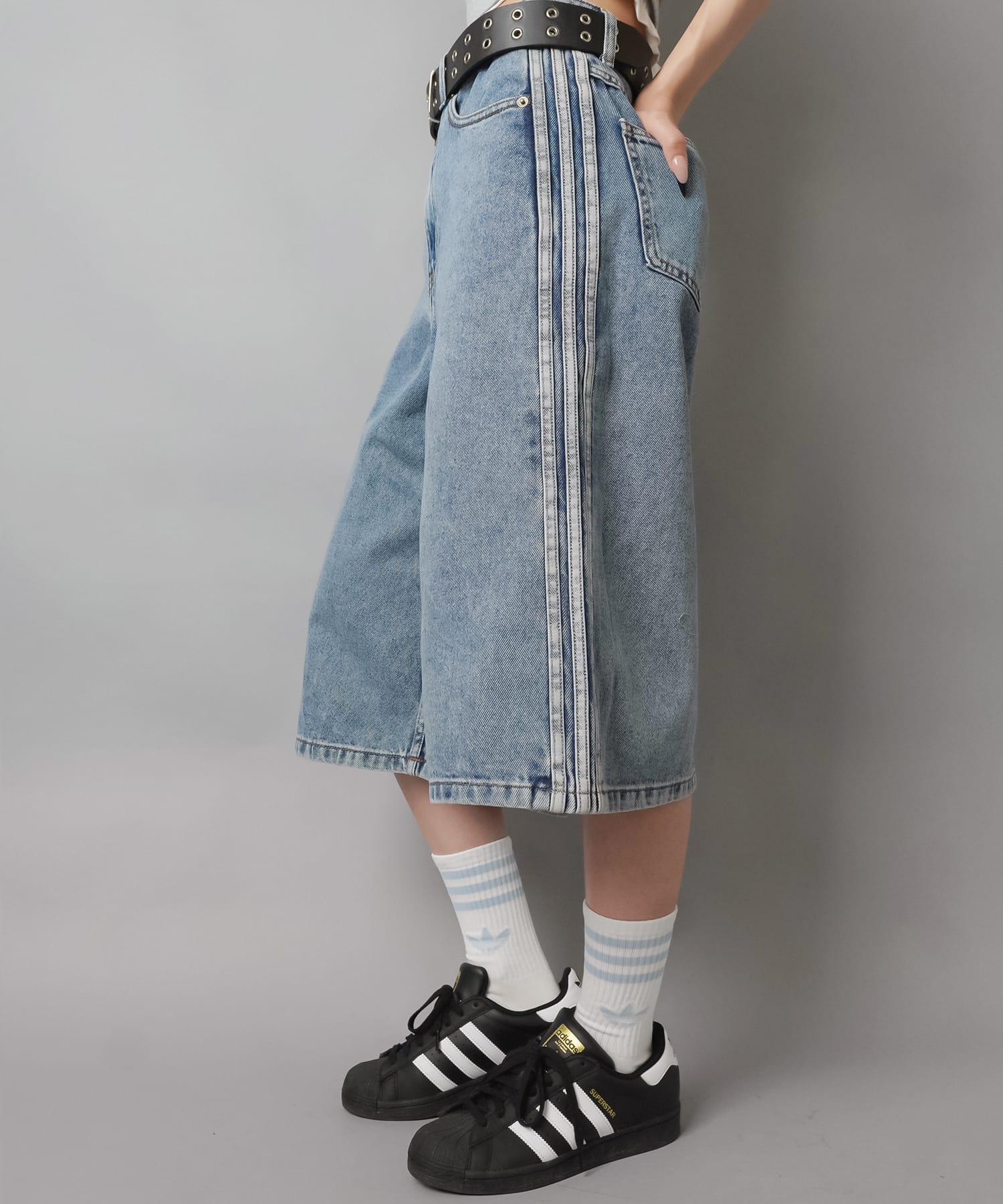≪adidas/アディダス≫デニムジョーツパンツ | SPINNS WEB STORE