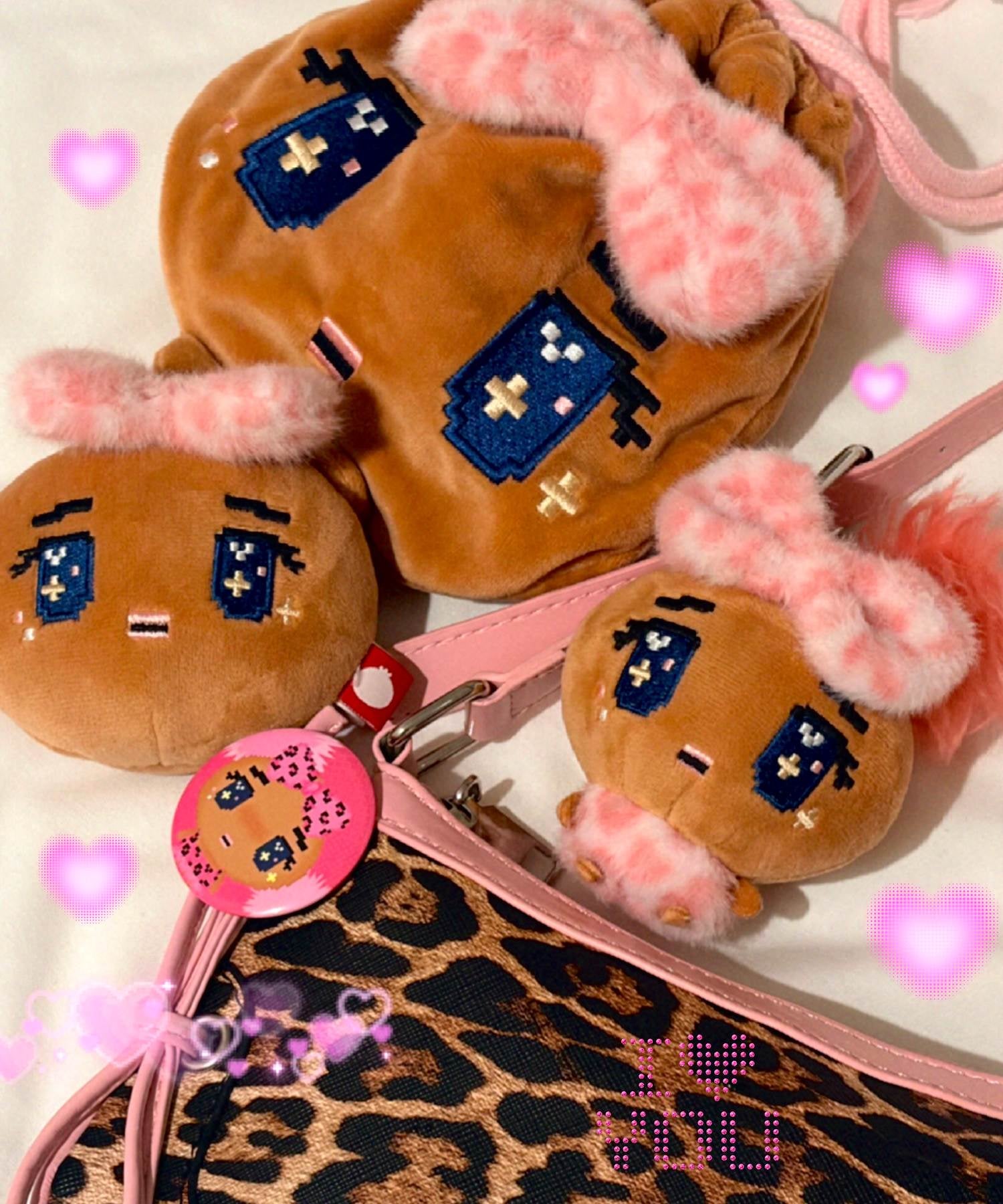 メガネ餃子』 ぬいぐるみ巾着ポーチ | SPINNS WEB STORE | SPINNS