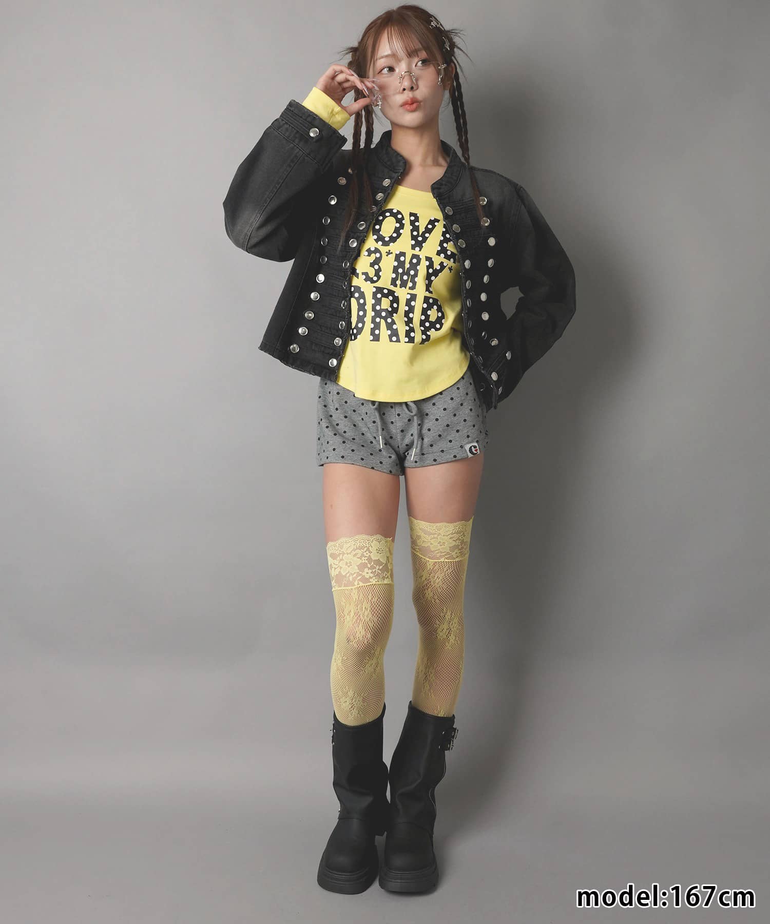 ポンチショートパンツ/ドット柄/#韓国ガーリー | SPINNS WEB STORE