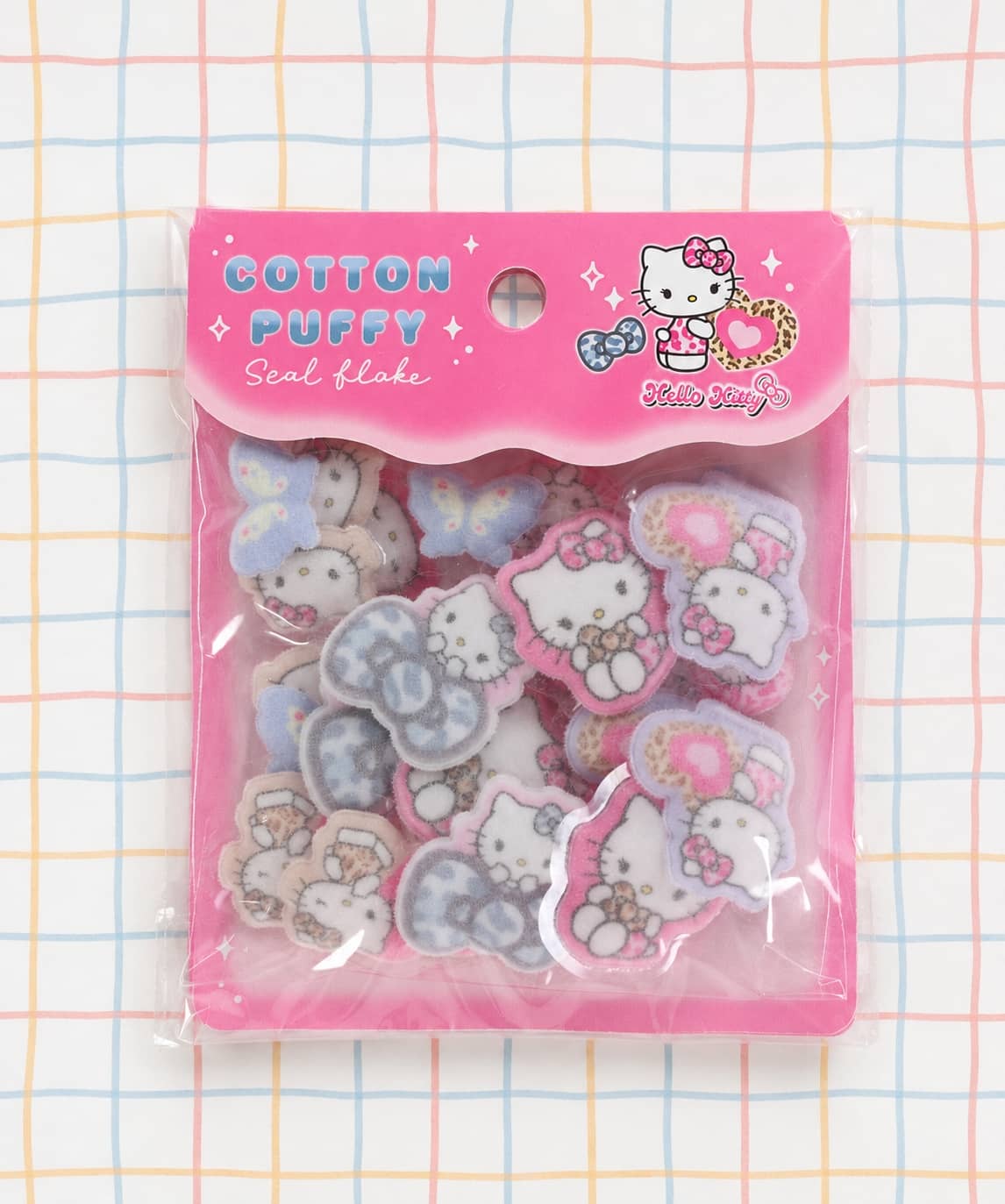 38%OFF】≪サンリオ≫コットンパフィーシールフレーク＜メール便対応