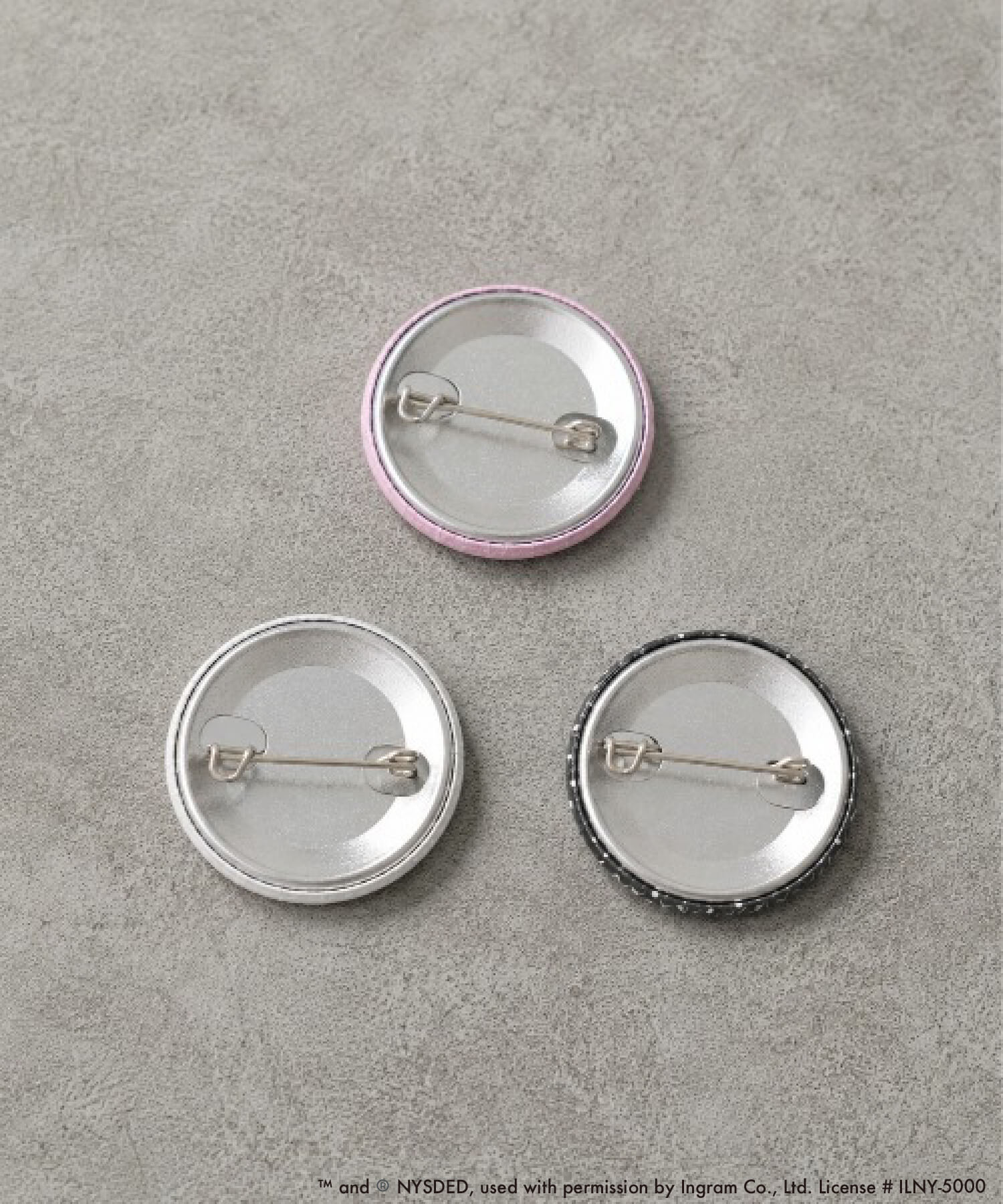 ミニ缶バッジ/I NY/3個セット＜メール便対応＞ | SPINNS WEB STORE