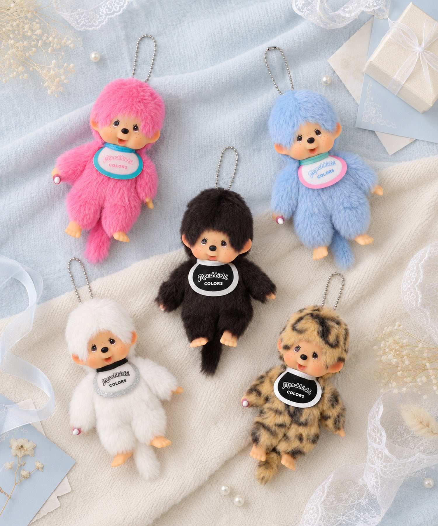 ≪モンチッチ≫ぬいぐるみキーホルダー/カラフル | SPINNS WEB STORE