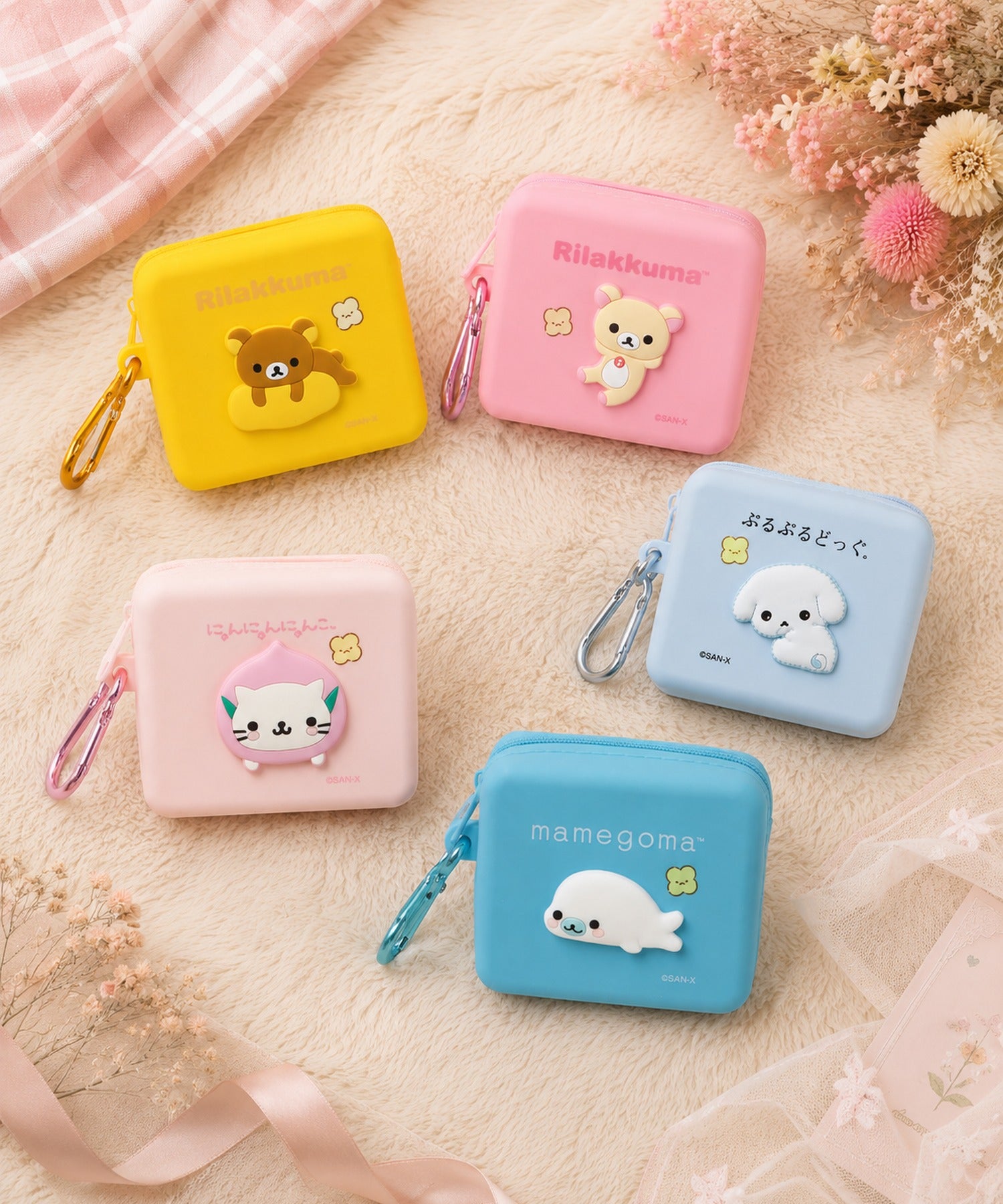 75%OFF】≪サンエックス≫ぬいぐるみポーチ/ツインラビットエンジェル