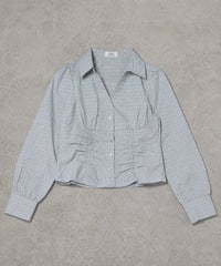 グレーxチェック