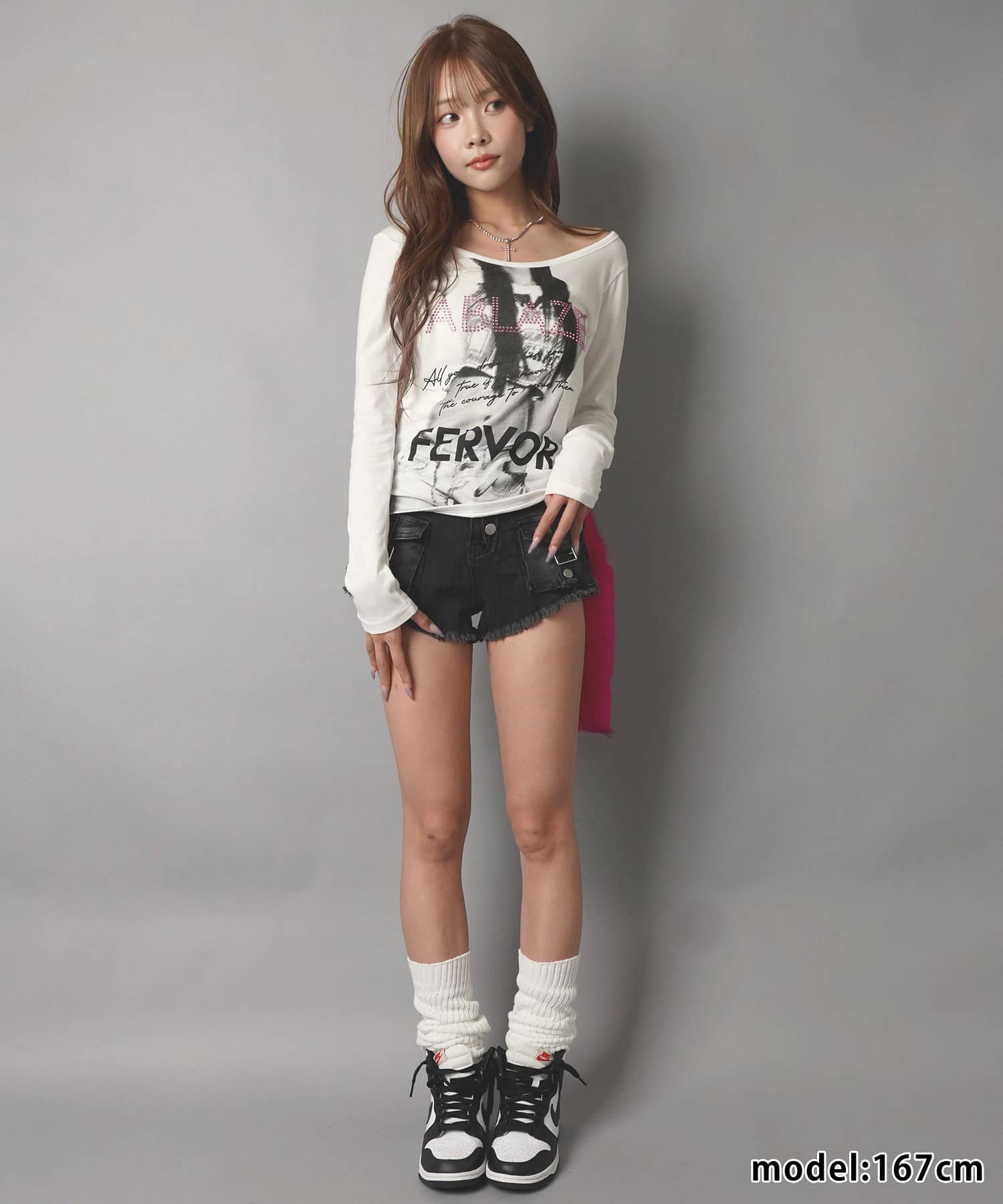 長袖Tシャツ/フォトガール/ストーン/#平成ギャル | SPINNS WEB STORE