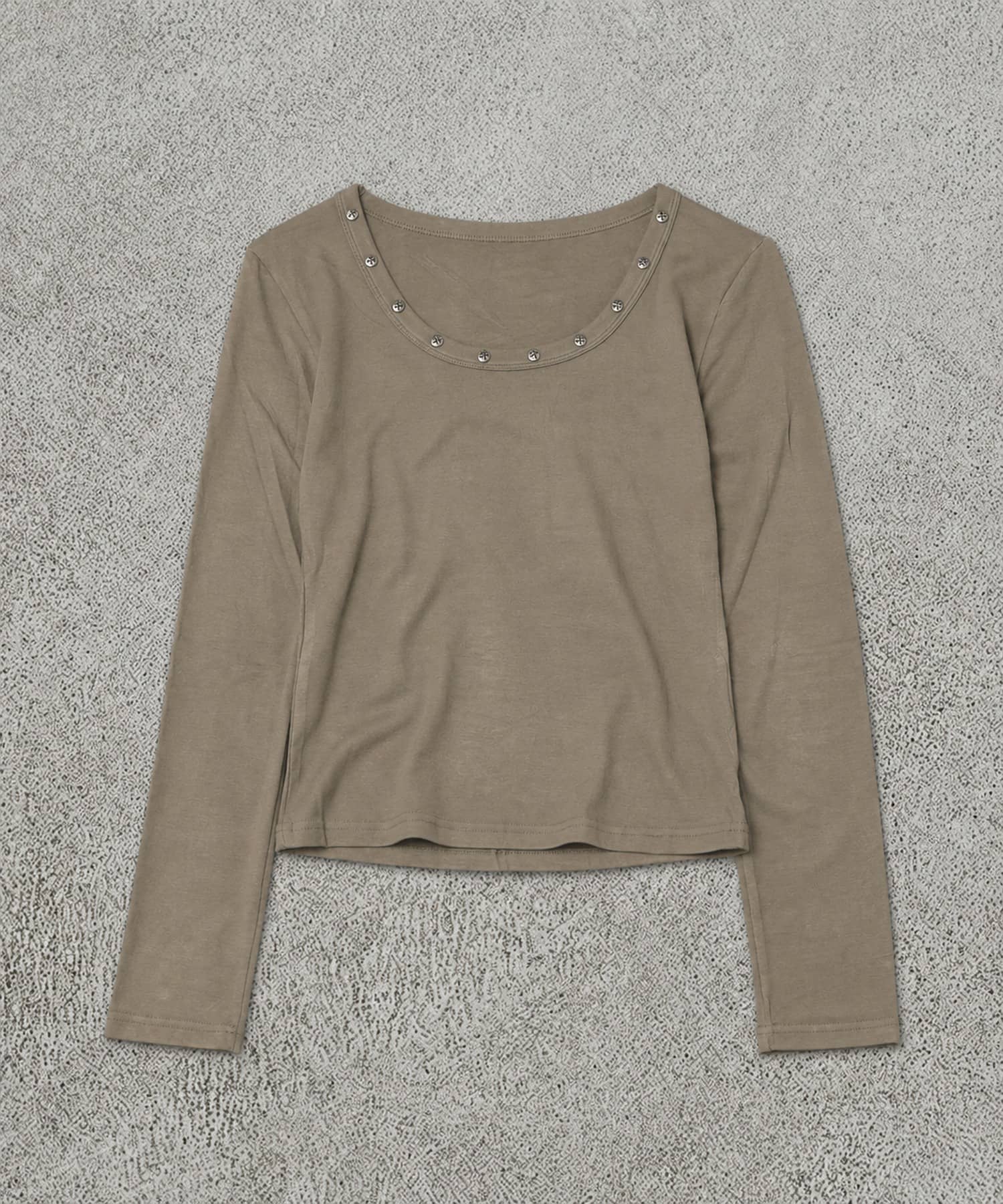 長袖カットソー/スタッズ/#ストリート女子 | SPINNS WEB STORE