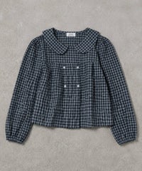 ネイビーxチェック