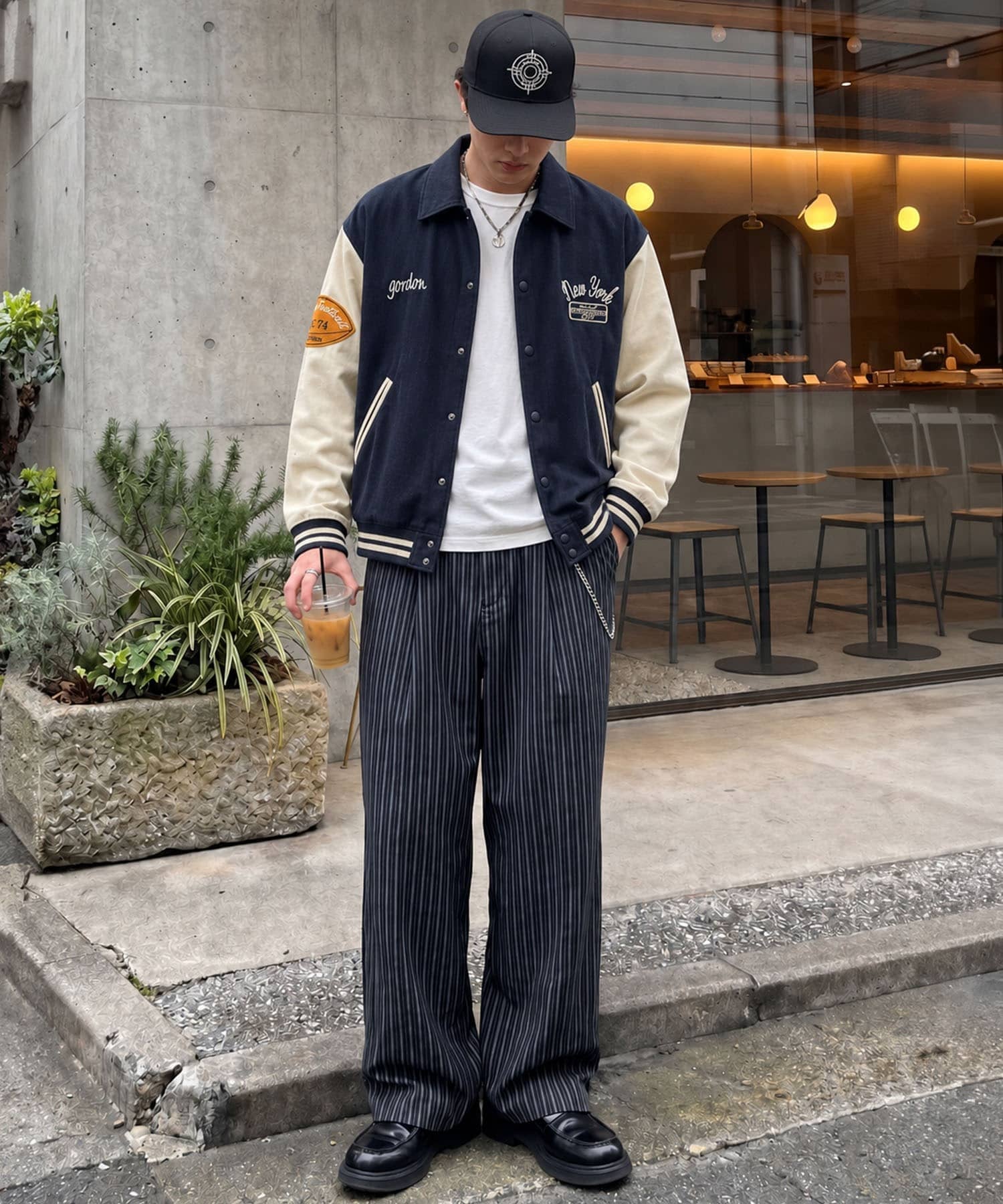 16%OFF】コーデュロイスタジャン/ワッペンロゴ | SPINNS WEB STORE