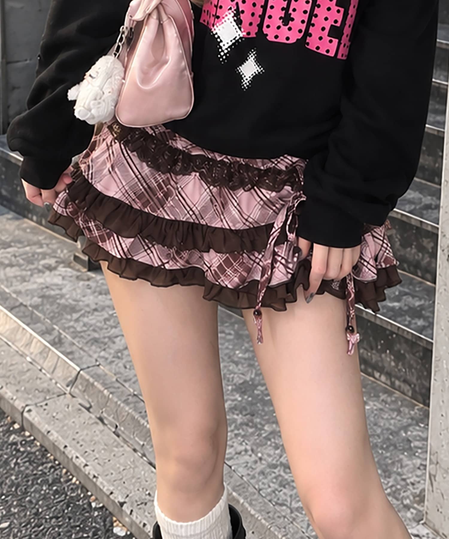 ティアードミニスカート/フリル/#平成ギャル/#姫ギャル | SPINNS WEB