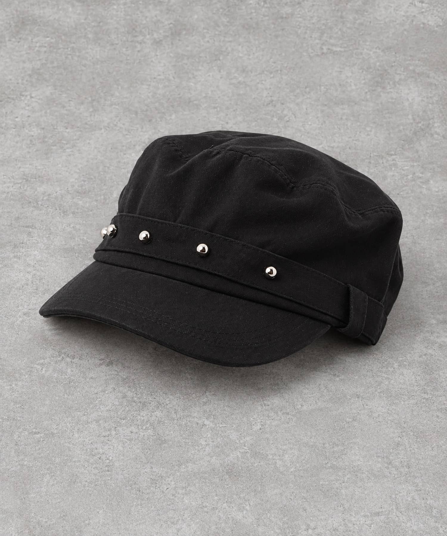 キャンバス地キャスケット/スタッズ | SPINNS WEB STORE | SPINNS