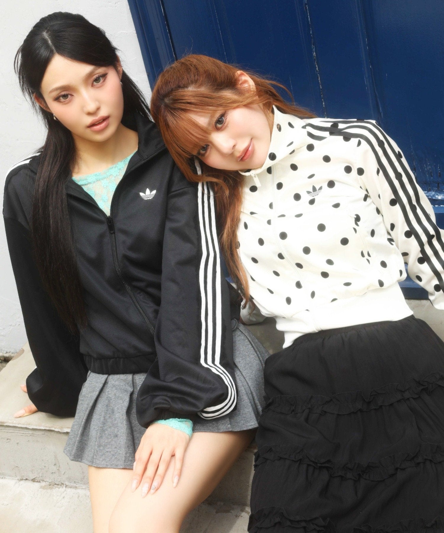 ≪adidas/アディダス≫ドット柄トラックジャケット | SPINNS WEB STORE