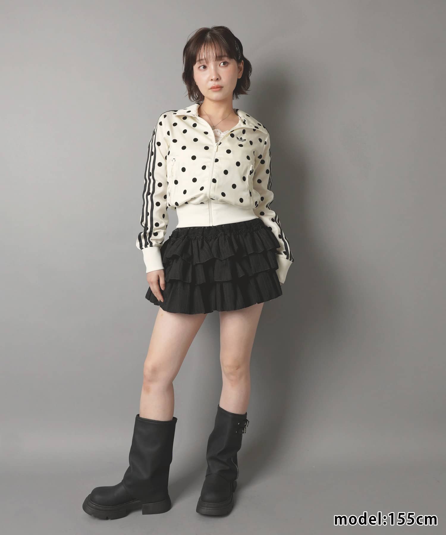 ≪adidas/アディダス≫ドット柄トラックジャケット | SPINNS WEB STORE