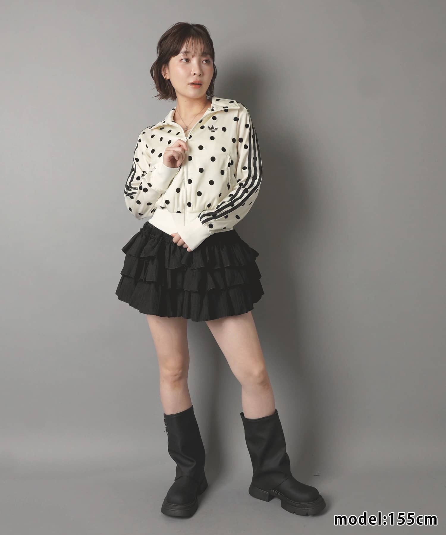 ≪adidas/アディダス≫ドット柄トラックジャケット | SPINNS WEB STORE