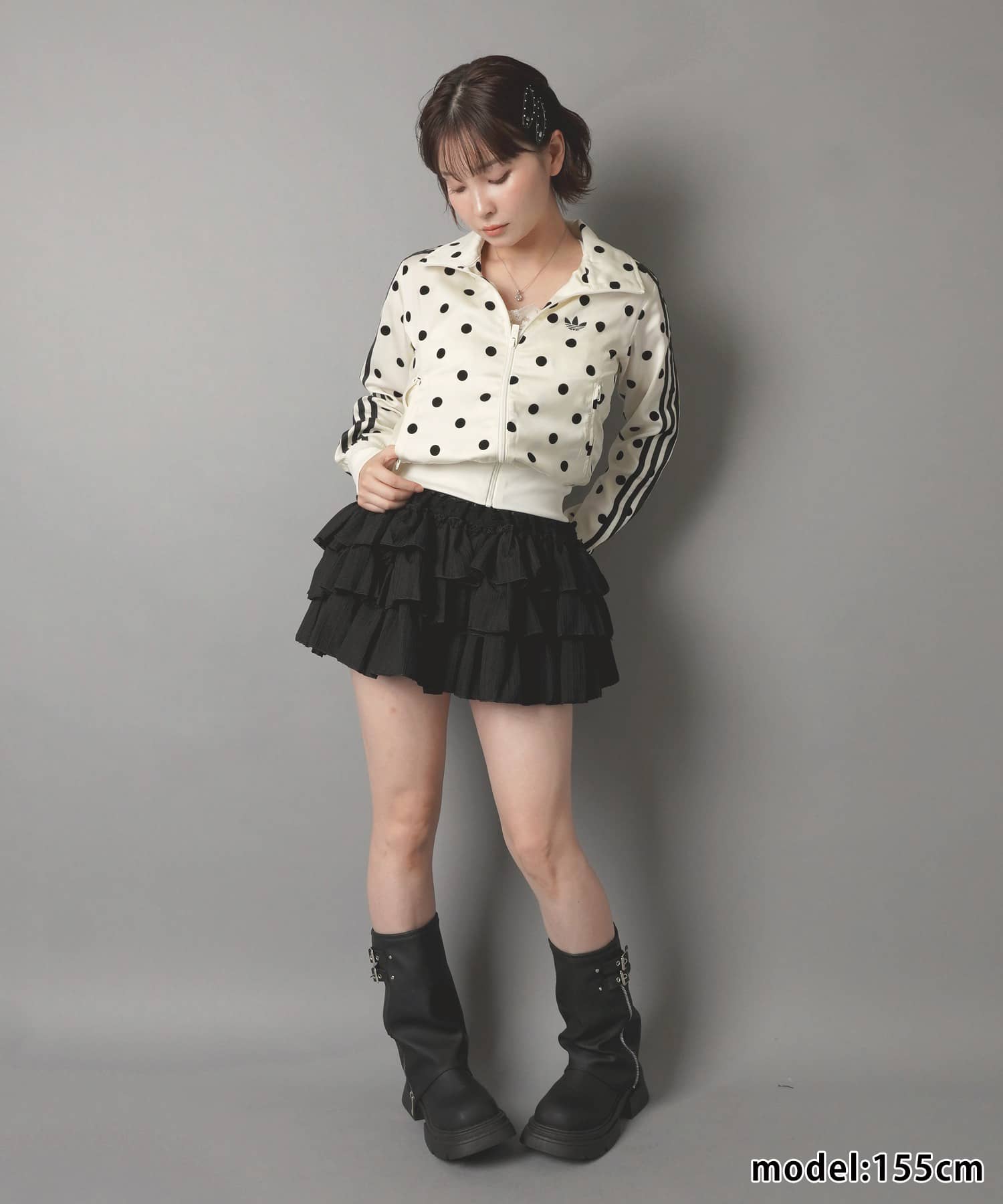 ≪adidas/アディダス≫ドット柄トラックジャケット | SPINNS WEB STORE