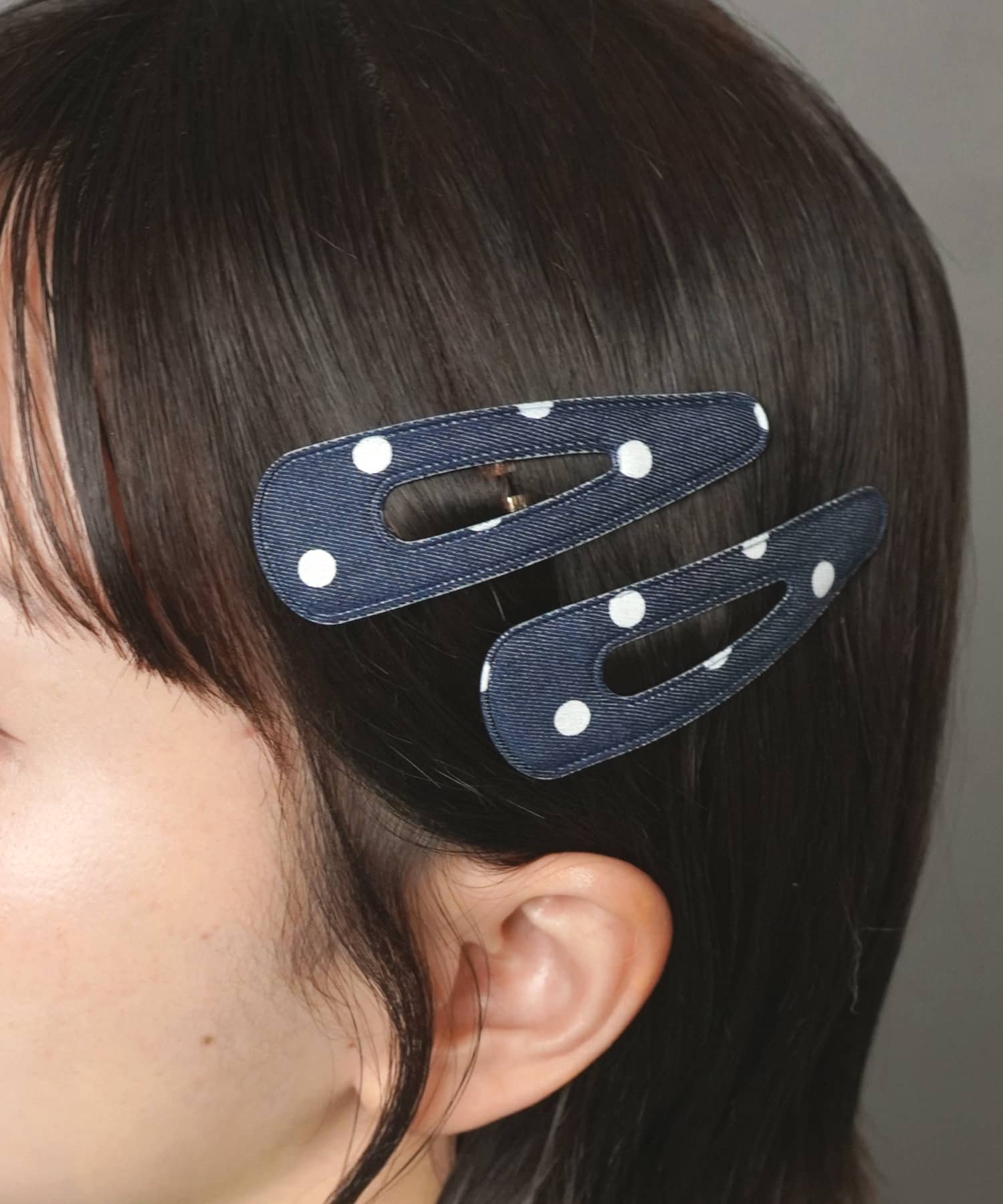 ファーパッチンピン/ヘアピン/なると/2個セット | SPINNS WEB STORE