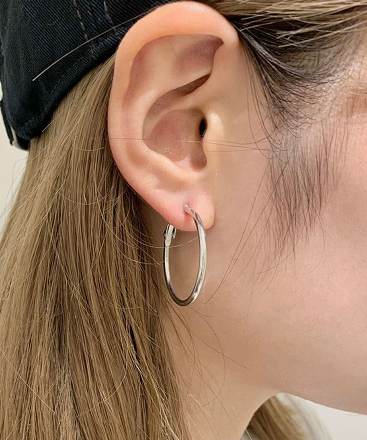 メタルフープピアス/3cm/6cm | SPINNS WEB STORE | SPINNS (スピンズ