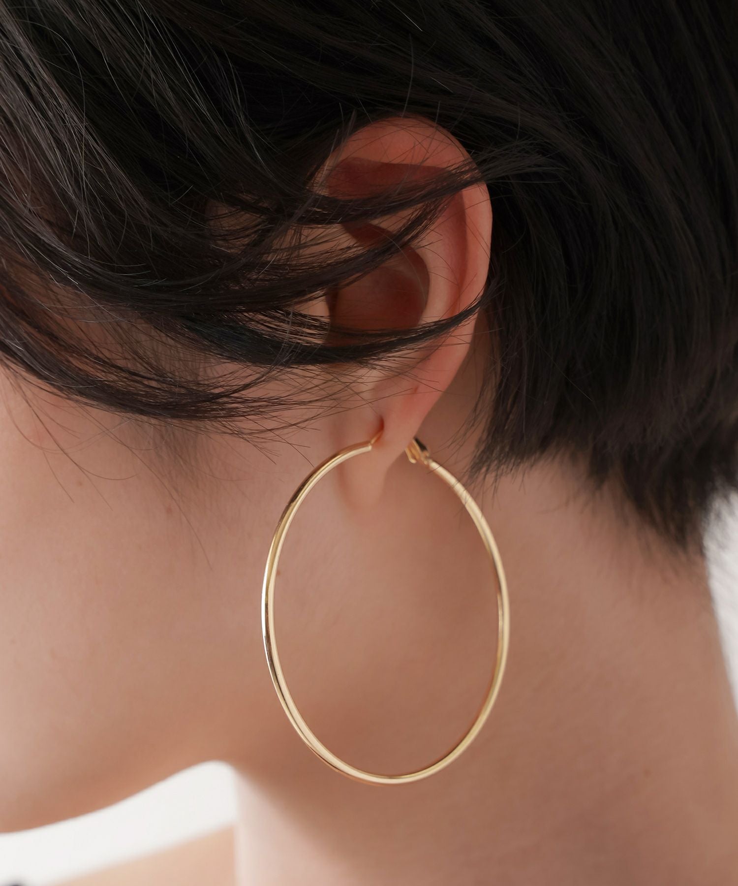 メタルフープピアス/3cm/6cm | SPINNS WEB STORE | SPINNS (スピンズ