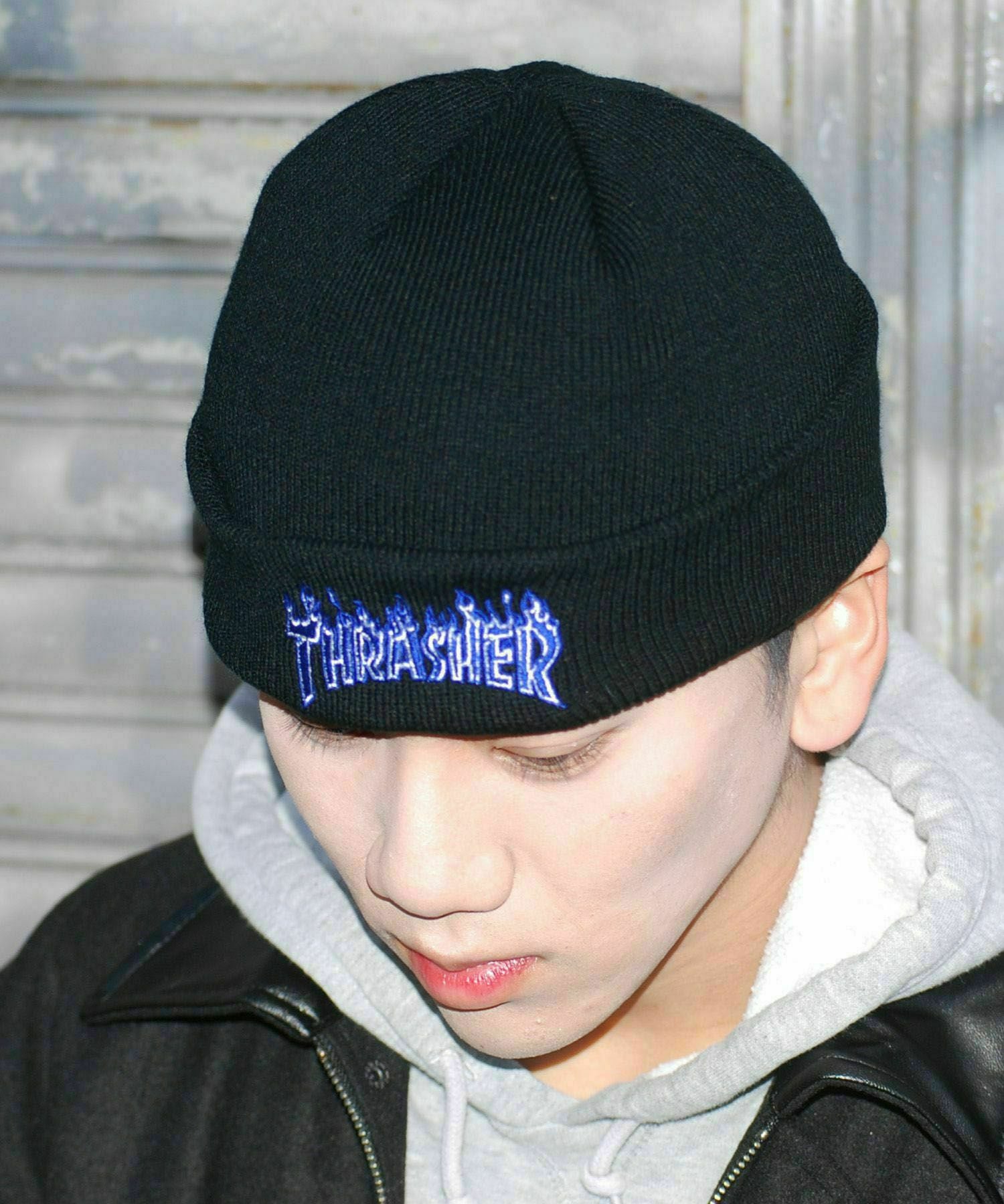 ≪THRASHER/スラッシャー≫ファイヤーロゴニット帽 | SPINNS WEB STORE