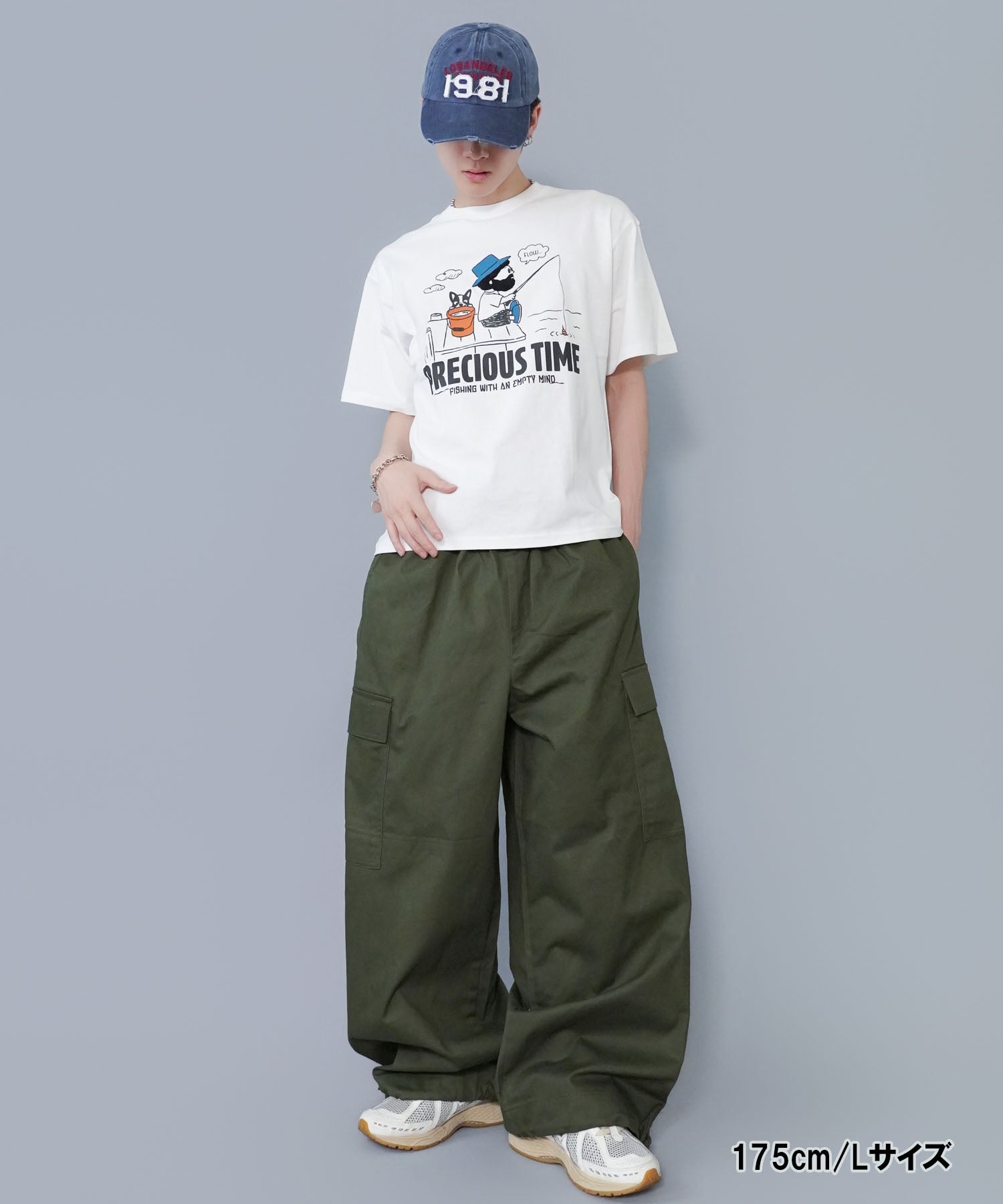 29%OFF】カラースノーカーゴパンツ/ボリュームワイドシルエット/ユニ