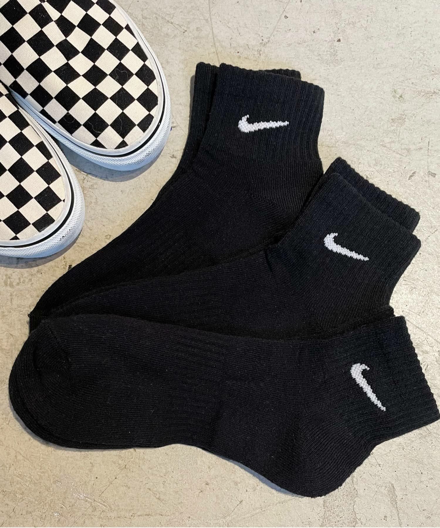 ≪NIKE/ナイキ≫アンクル丈(くるぶし)クッション厚手ソックス | SPINNS