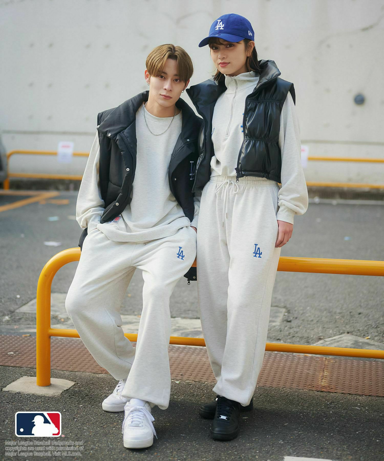 ≪MLB/メジャーリーグベースボール≫別注ワンポイントロゴスウェット